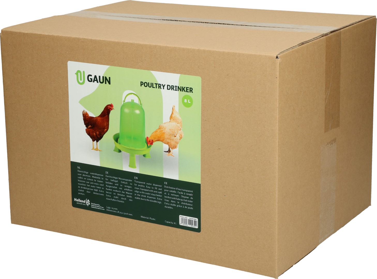Gaun Pluimvee Drinktoren op Pootjes Limoengroen 8 l 2025 Gaun Pluimvee Drinktoren op Pootjes Limoengroen 8 l - Afbeelding 3
