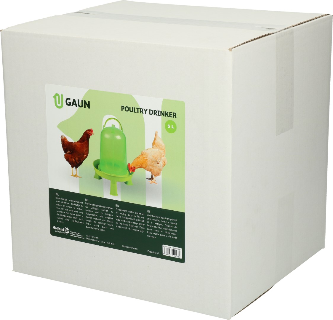 Gaun Pluimvee Drinktoren op Pootjes Limoengroen 5 l 2025 Gaun Pluimvee Drinktoren op Pootjes Limoengroen 5 l - Afbeelding 3