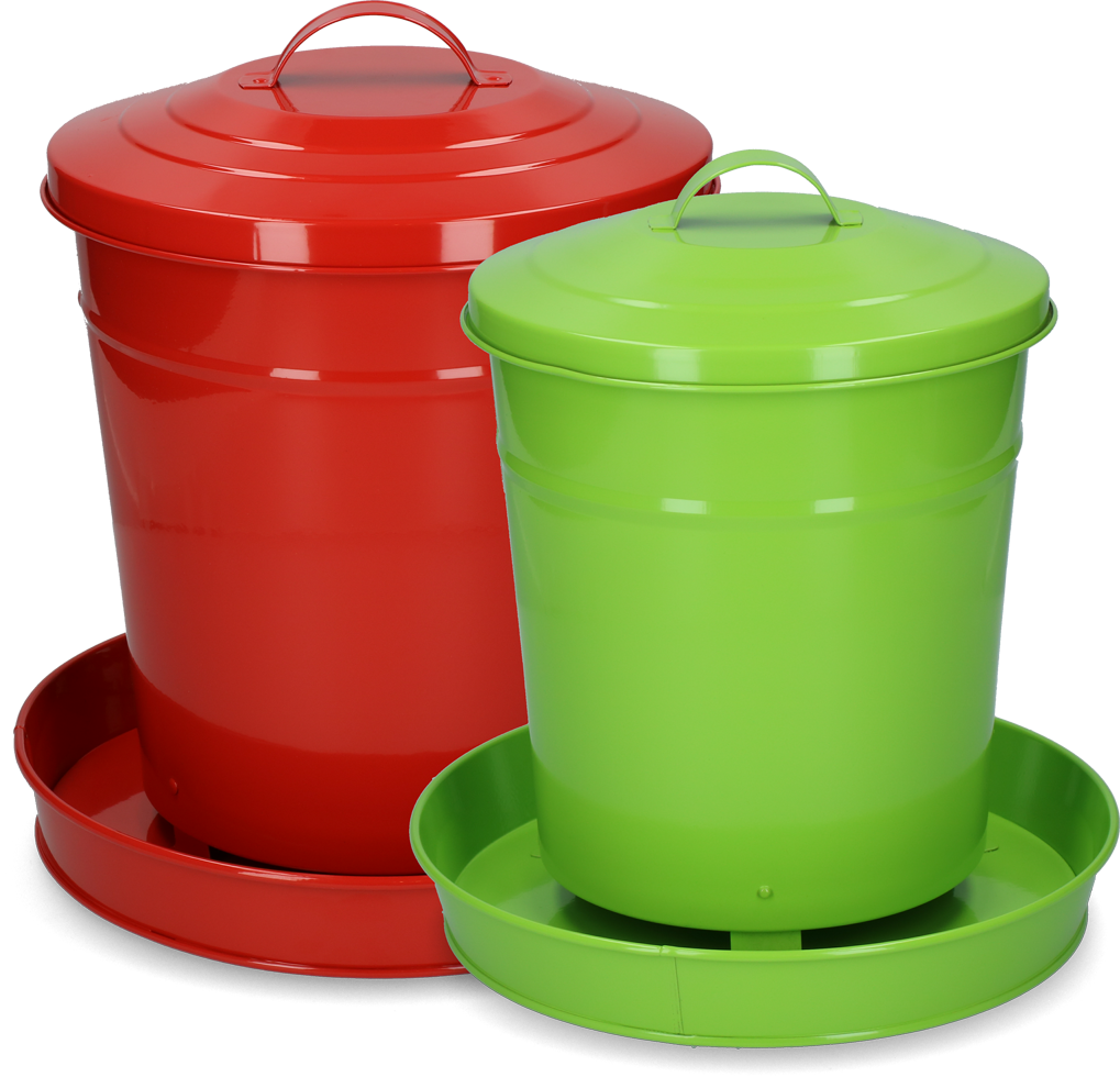 Gaun Pluimvee voertoren Metaal Rood 6 kg 2025 Gaun Pluimvee voertoren Metaal Rood 6 kg - Afbeelding 3