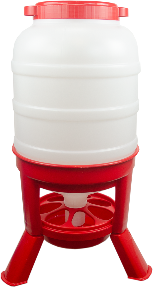 Gaun Pluimvee Voertoren Hopper op Pootjes Rood 40 l 2025 Gaun Pluimvee Voertoren Hopper op Pootjes Rood 40 l