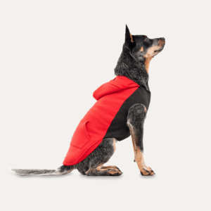 Goo-eez Kangaroo Fleece Hoodie XXS Rood/Zwart