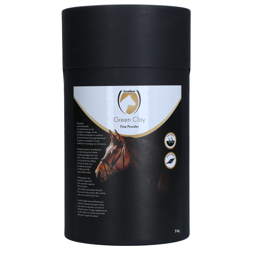 Excellent Horse Green Clay Fine Powder 2 kg 2025 Excellent Horse Green Clay Fine Powder 2 kg