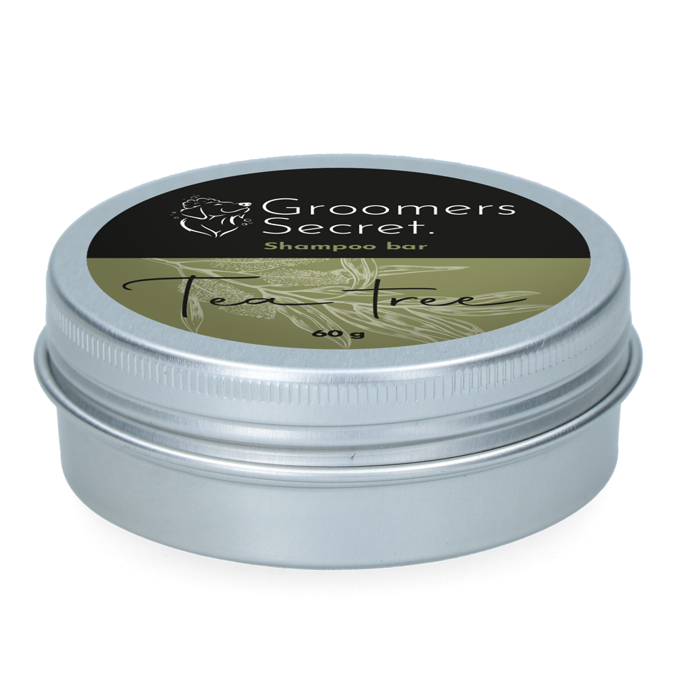 Groomers Secret Shampoo Bar Tea Tree 2025 Groomers Secret Shampoo Bar Tea Tree - Afbeelding 2