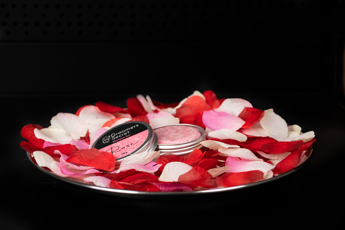 Groomers Secret Shampoo Bar Roos 2025 Groomers Secret Shampoo Bar Roos - Afbeelding 3