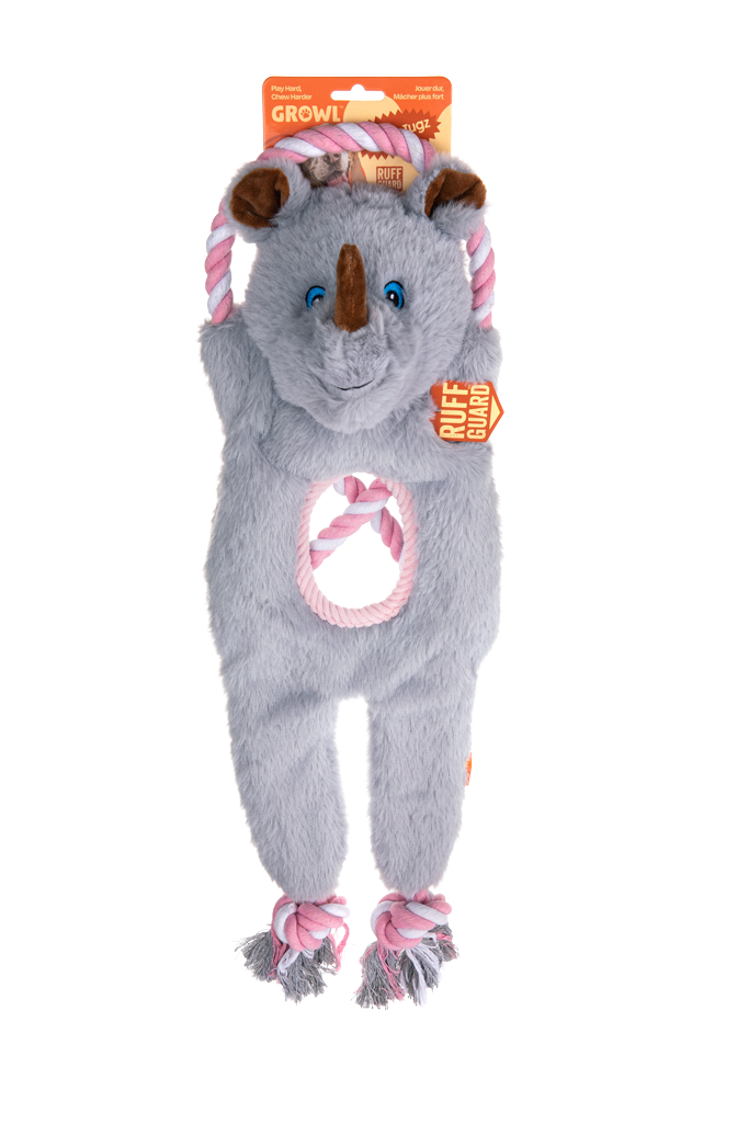 Growl Jungle Tugz Rocky de Neushoorn 2025 Growl Jungle Tugz Rocky de Neushoorn