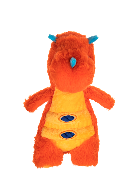 Growl Stomperz Tina de Oranje Triceratops 2025 Growl Stomperz Tina de Oranje Triceratops - Afbeelding 2