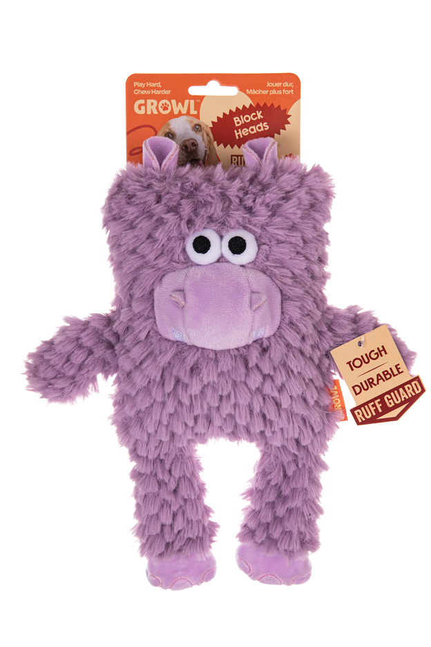 Growl Block Heads Chompy het Nijlpaard 2025 Growl Block Heads Chompy het Nijlpaard