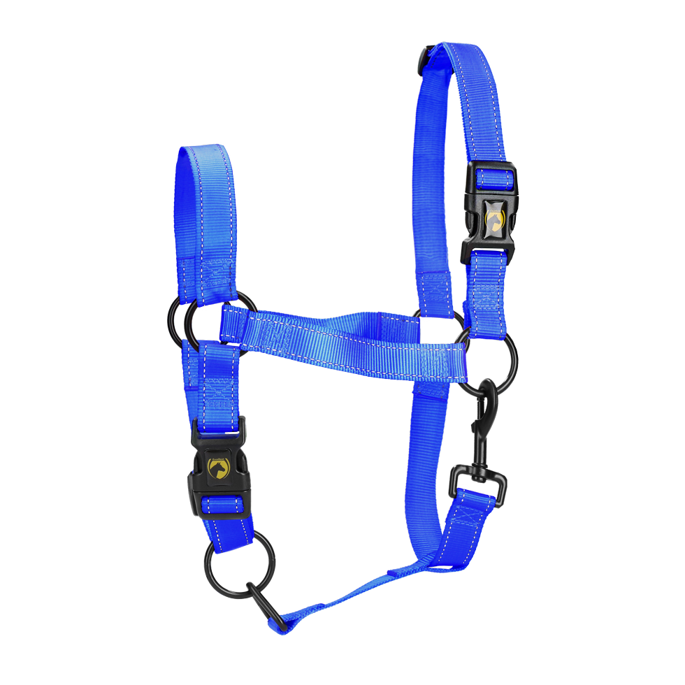Excellent Premium Halster Blauw M 2025 Excellent Premium Halster Blauw M