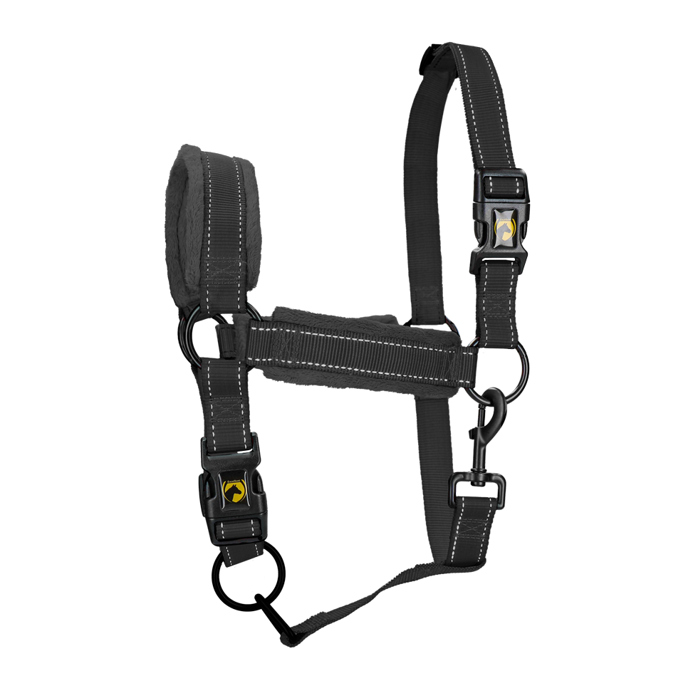 Excellent Superior Halster Zwart M 2025 Excellent Superior Halster Zwart M