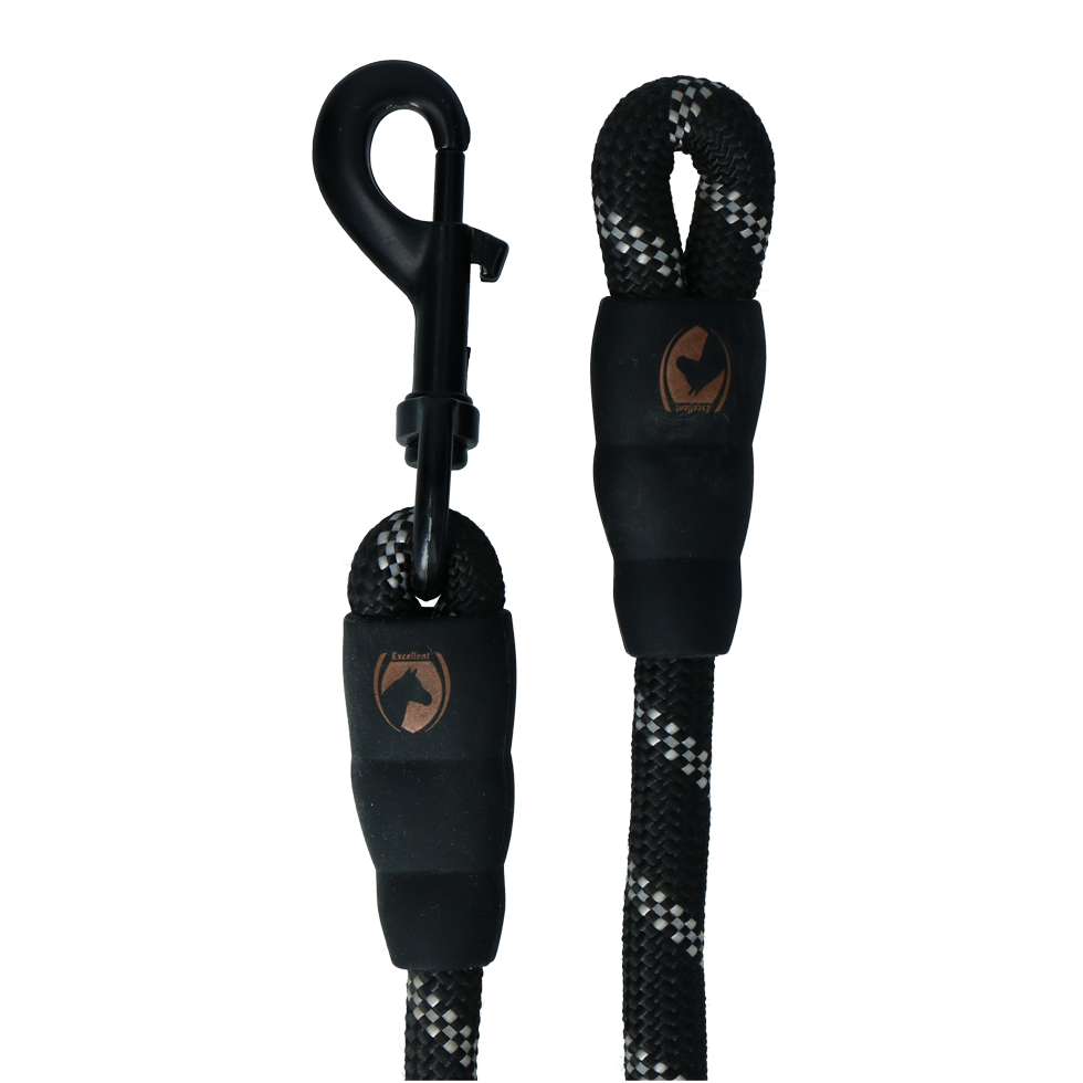 Halstertouw Exclusive Reflective Zwart 2025 Halstertouw Exclusive Reflective Zwart - Afbeelding 3