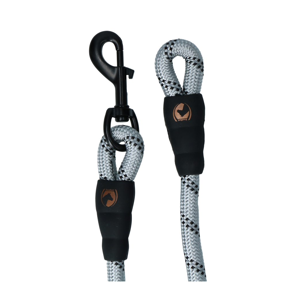 Halstertouw Exclusive Reflective Grijs 2025 Halstertouw Exclusive Reflective Grijs