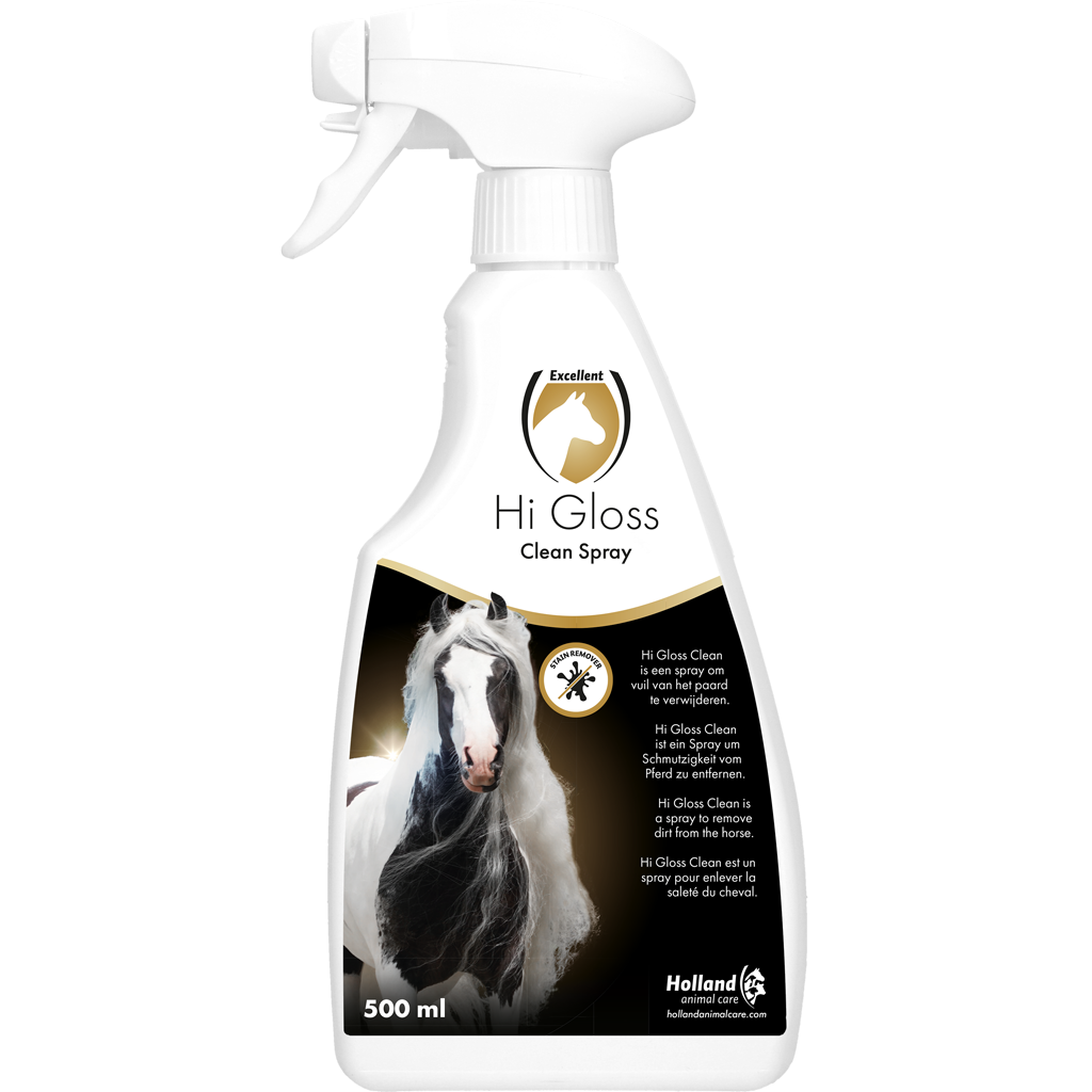 Excellent Horse Hi Gloss Clean Spray 500 ml 2025 Excellent Horse Hi Gloss Clean Spray 500 ml