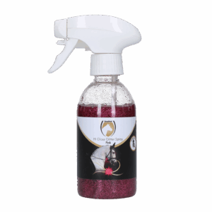 Excellent Horse Hi Gloss Glitter Spray Pink 250 ml