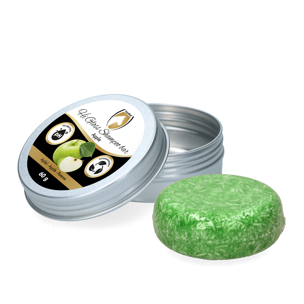 Excellent Horse Hi Gloss Shampoo Bar Appel 60 g 2025 Excellent Horse Hi Gloss Shampoo Bar Appel 60 g