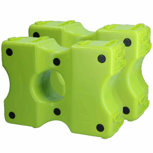 Vplast Cavaletti Hindernisblokken 2 st Groen