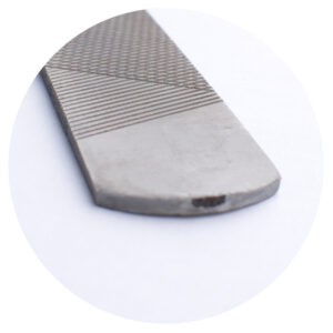 Hoefrasp recht 35 cm met Handvat