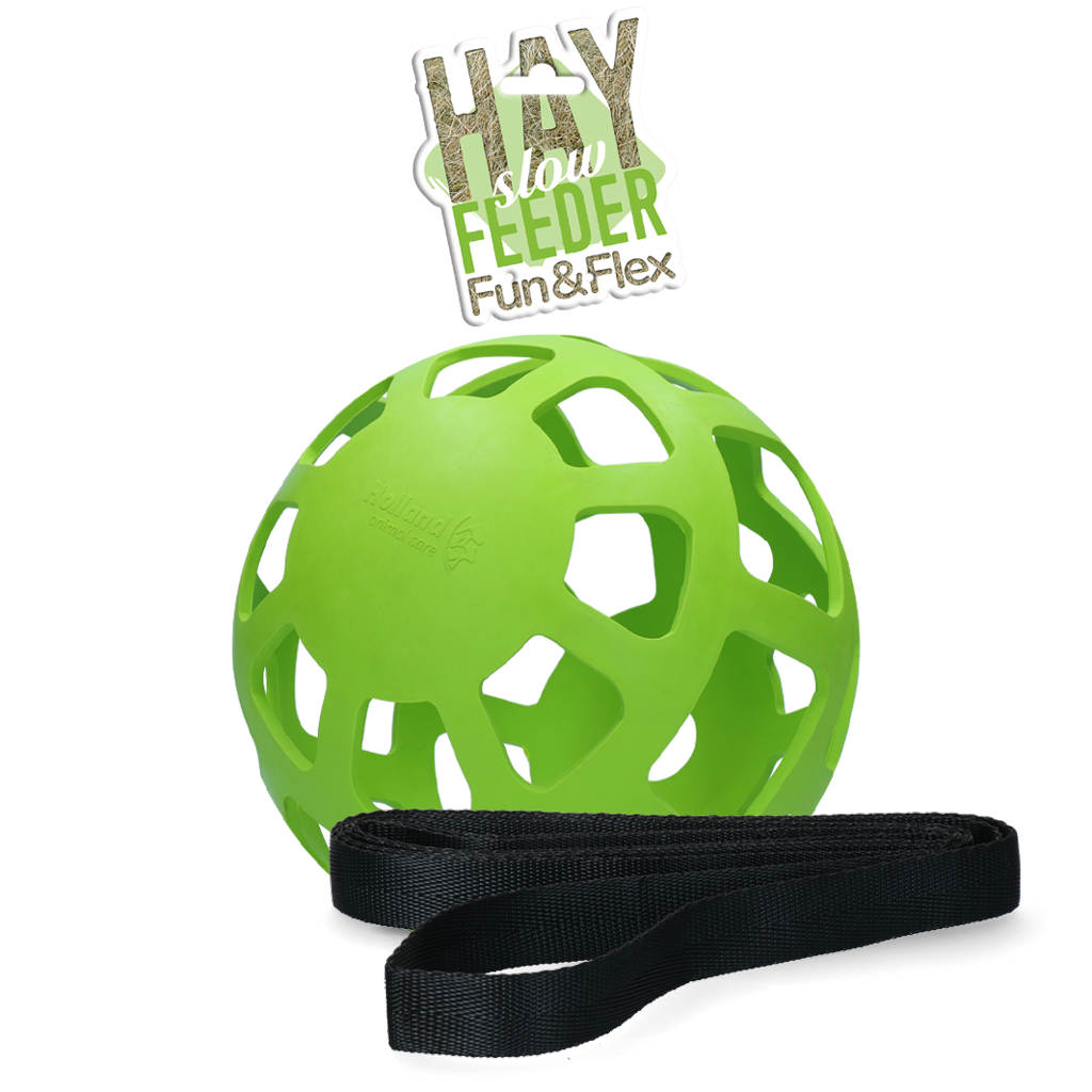 Hay Slow Feeder Fun & Flex Groen 2025 Hay Slow Feeder Fun & Flex Groen