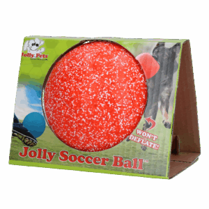 Jolly Soccer Ball Oranje/Wit S (15 cm)