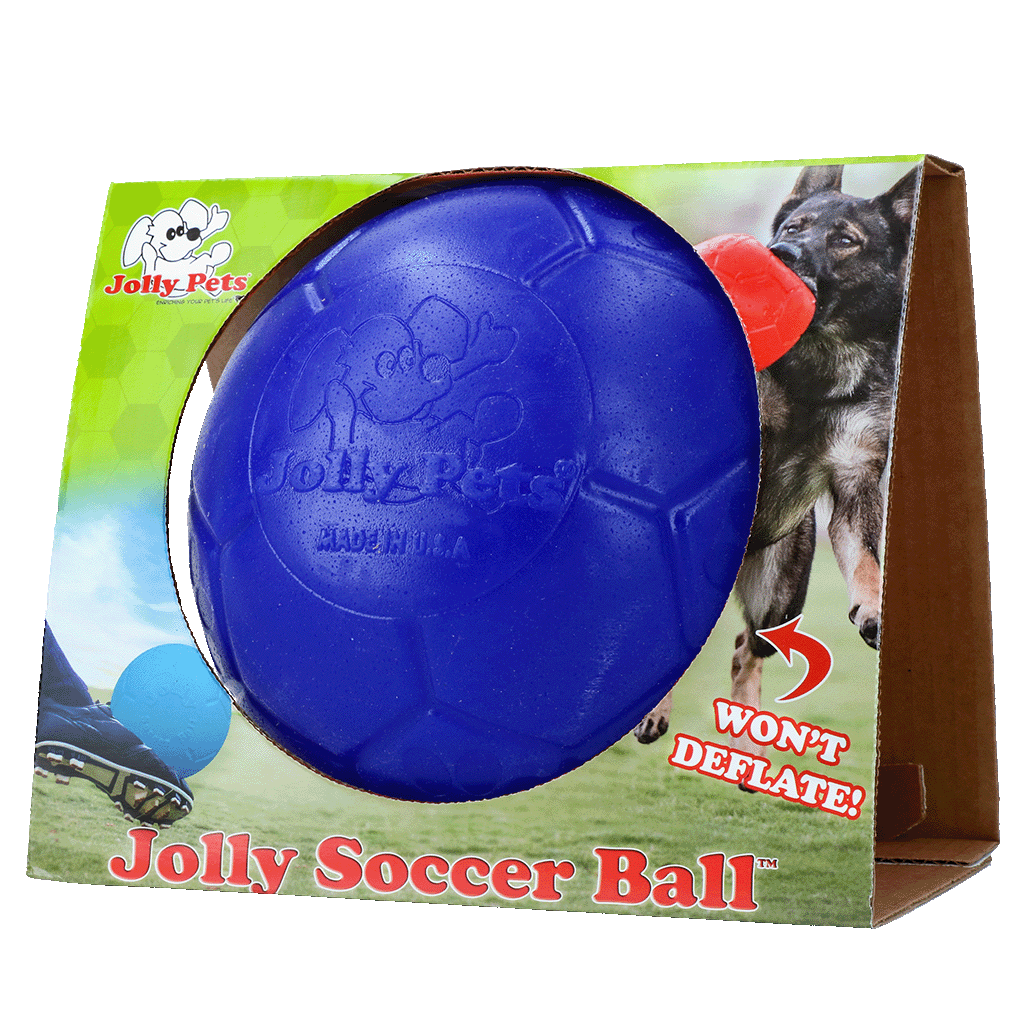 Jolly Soccer Ball Blauw L (20 cm) 2025 Jolly Soccer Ball Blauw L (20 cm)
