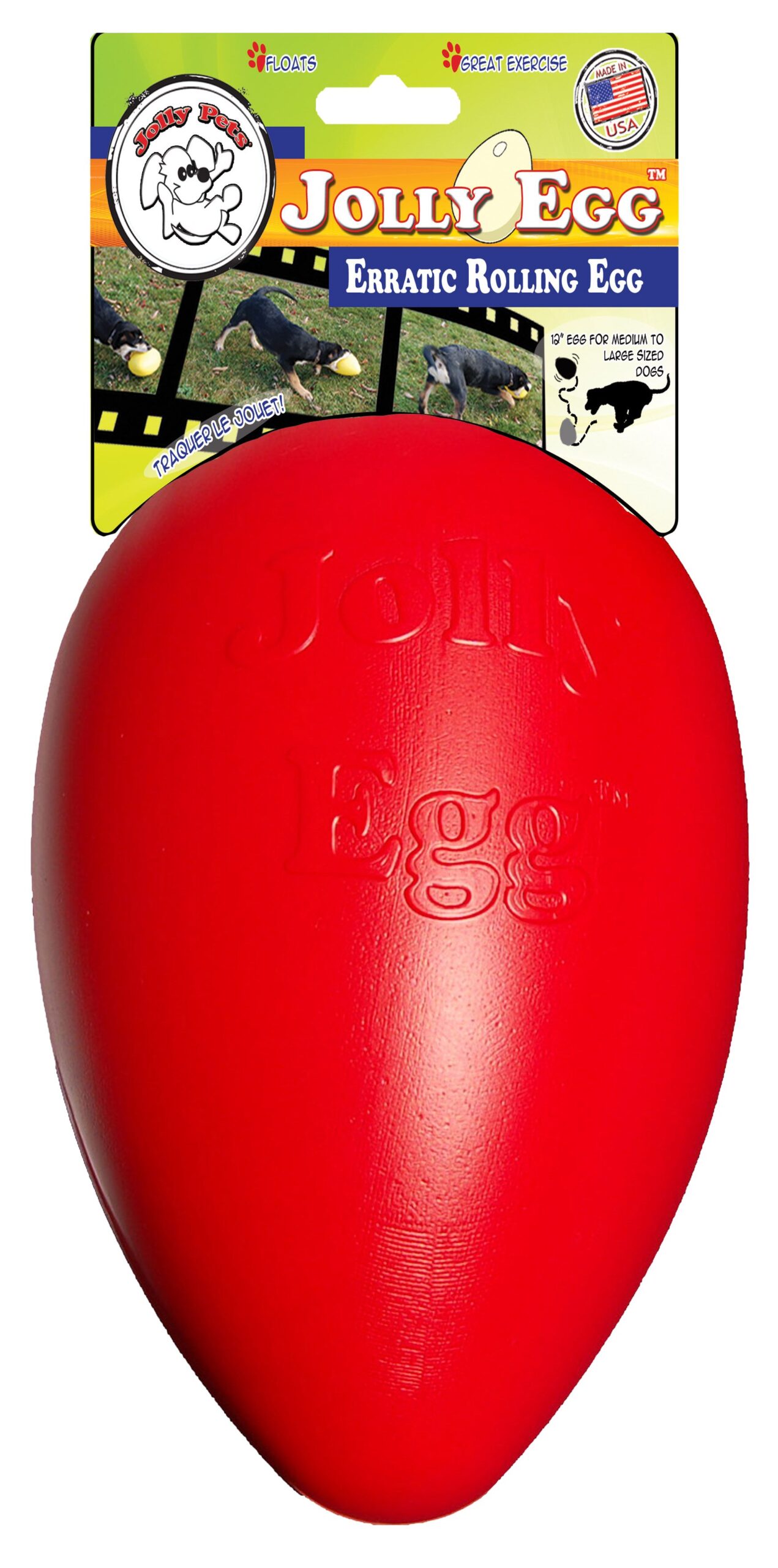 Jolly Egg Rood L (30 cm) 2025 Jolly Egg Rood L (30 cm)