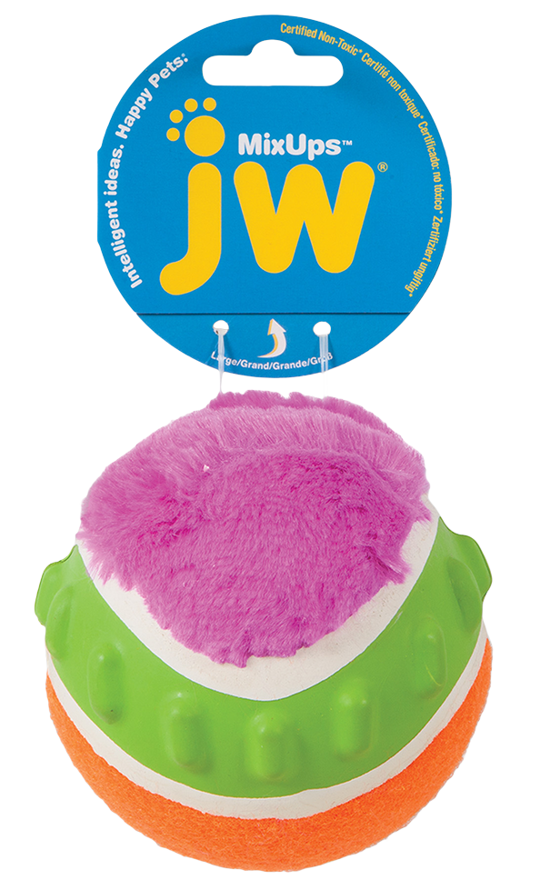 JW Mixups - Ribbed Ball L - 10 cm 2025 JW Mixups - Ribbed Ball L - 10 cm