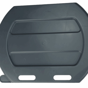 Kalveremmer deksel los voor 2 zijdig plat Grijs