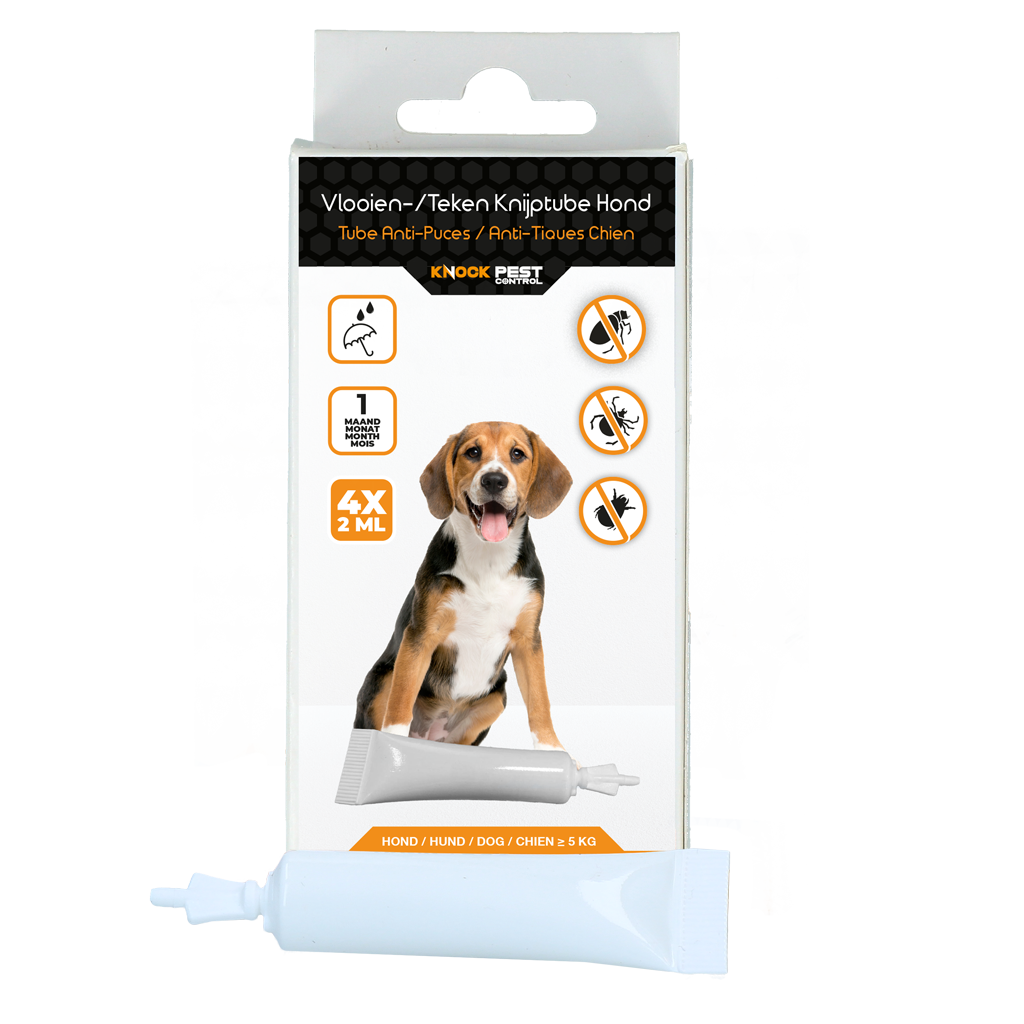 Knock Pest vlooien-tekenpipet Hond ≥ 5 kg 2025 Knock Pest vlooien-tekenpipet Hond ≥ 5 kg