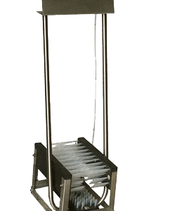 Vink Laarzenreiniger RVS Laag (3 borstels)