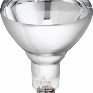 Hard Glas Lamp 150 W - Wit