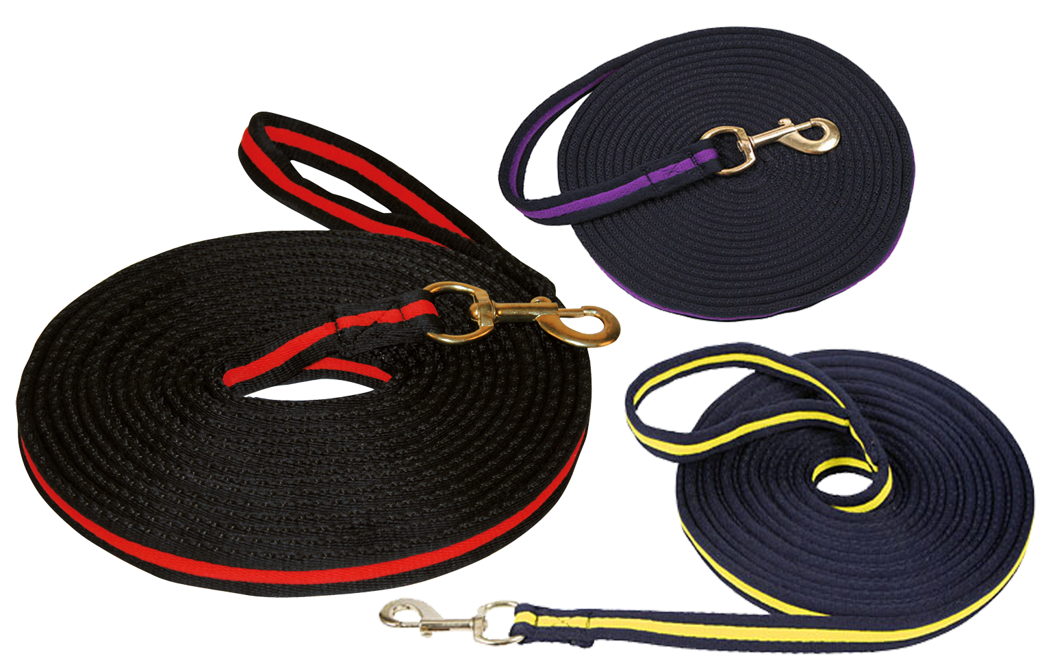 Longeerlijn zwart soft 8 meter Rood 2025 Longeerlijn zwart soft 8 meter Rood - Afbeelding 4