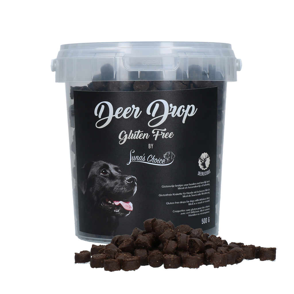 Luna's Choice Trainer Mix Deer Drop (glutenvrij) 2025 Luna's Choice Trainer Mix Deer Drop (glutenvrij)