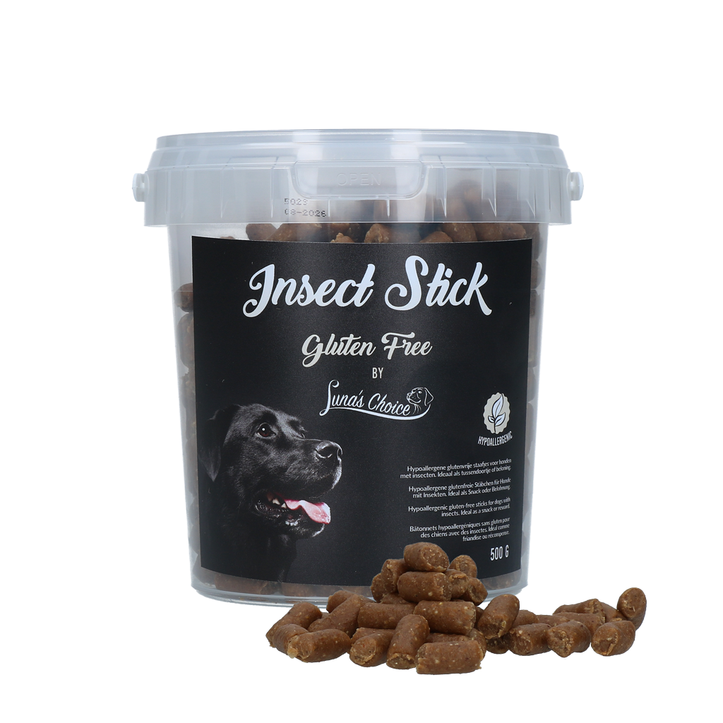 Luna's Choice Trainer Mix Insect Stick Hypoallergeen (glutenvrij) 2025 Luna's Choice Trainer Mix Insect Stick Hypoallergeen (glutenvrij)
