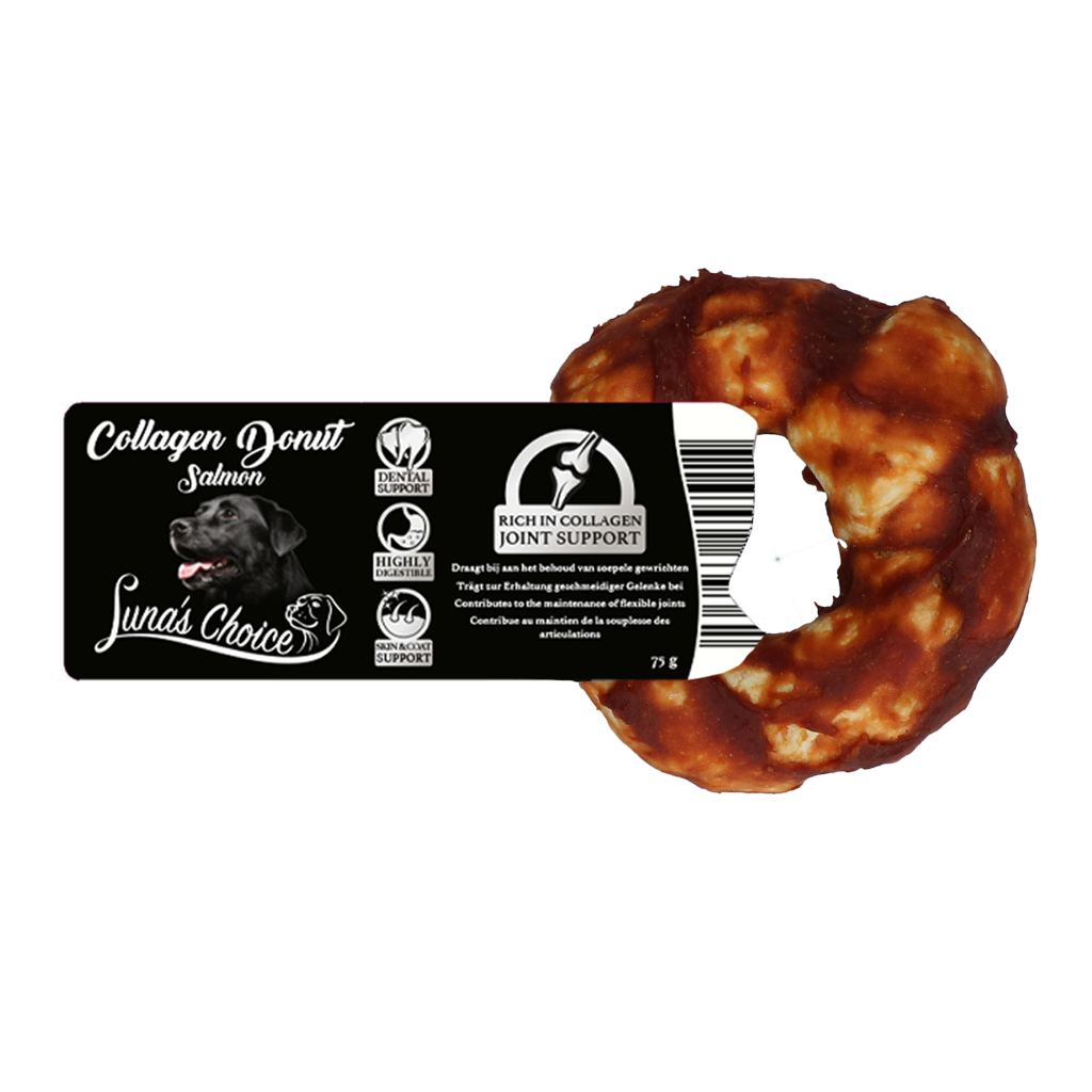 Luna's Choice Collagen Chews Donut Zalm 2025 Luna's Choice Collagen Chews Donut Zalm
