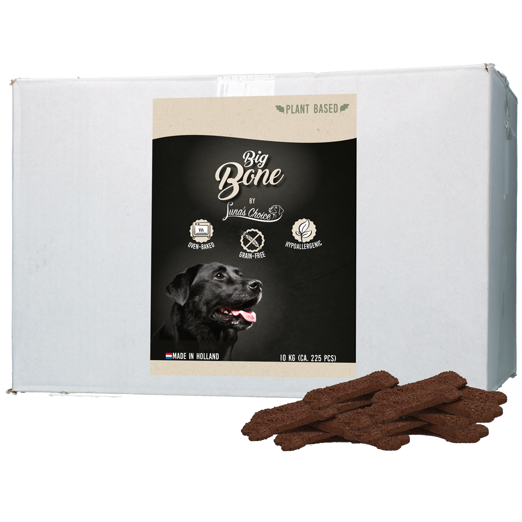 Luna’s Choice Plant Based Snack Grootverpakking Bone Large 2025 Luna’s Choice Plant Based Snack Grootverpakking Bone Large