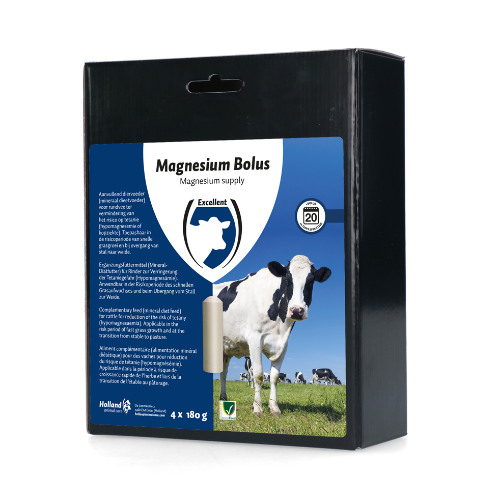 Excellent Magnesium Bolus 4 x 180 g 2025 Excellent Magnesium Bolus 4 x 180 g