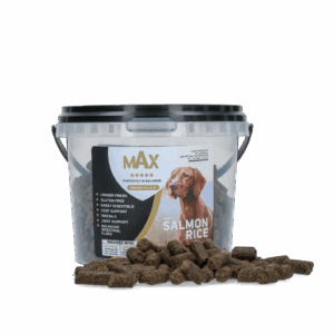 Max Adult Geperste Brokken Zalm & Rijst 400 g