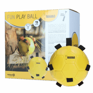 Excellent Horse Fun Play Ball Geel