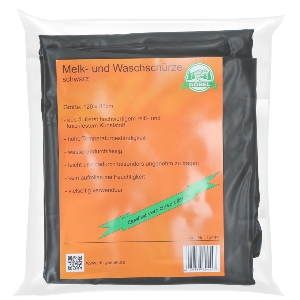 Melk- en Waterschort Multifunctioneel 80 x 120 cm Zwart 2025 Melk- en Waterschort Multifunctioneel 80 x 120 cm Zwart - Afbeelding 2