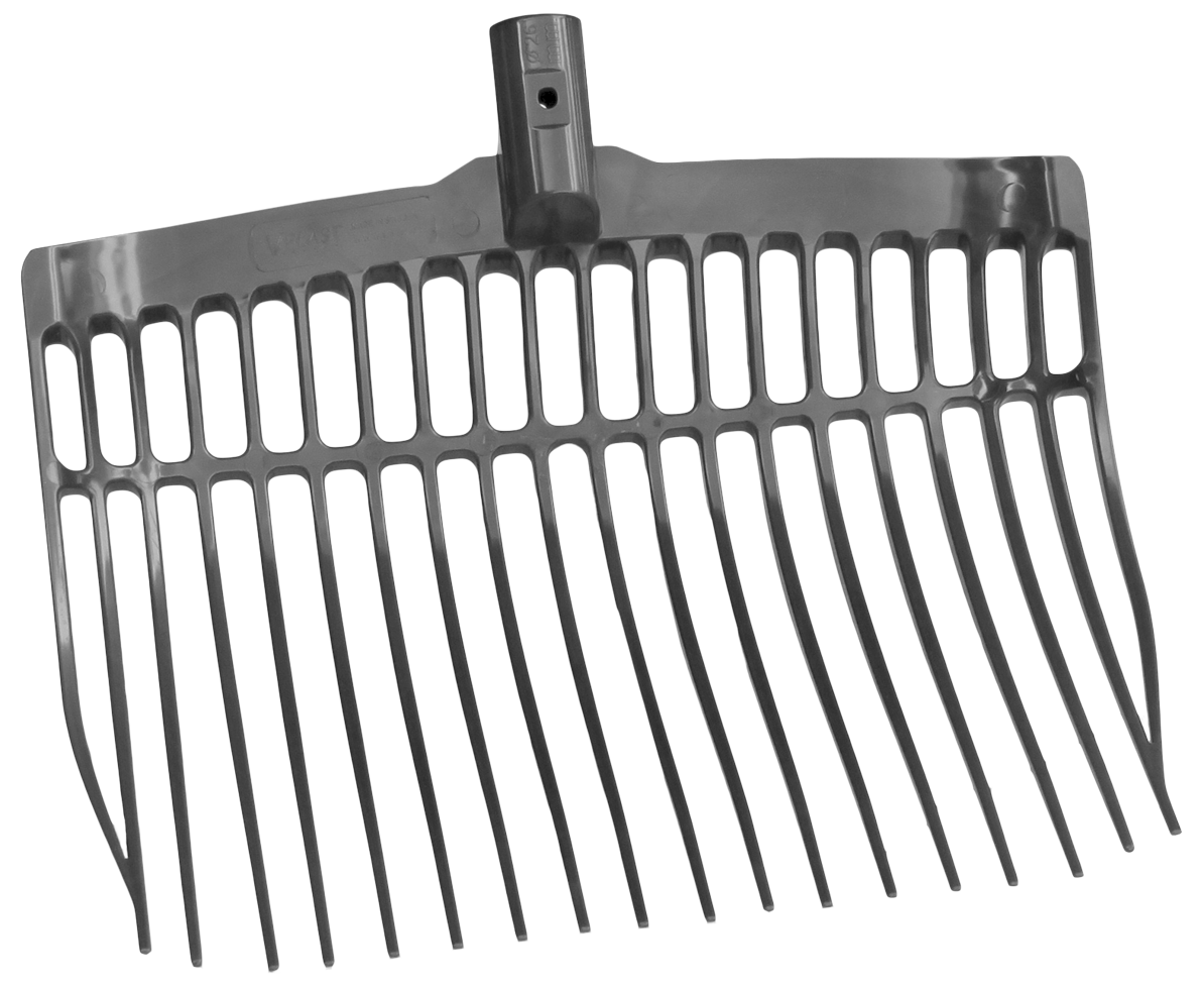 Mestvork zonder steel Grijs 2025 Mestvork zonder steel Grijs