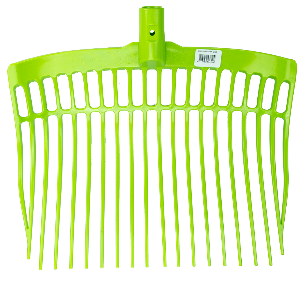 Mestvork zonder steel Limegroen 2025 Mestvork zonder steel Limegroen