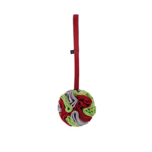 Minus One Fleece Dog Tug Toy Ball