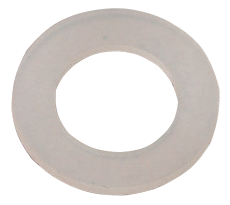 Nylon zuigerring 20ml plat 100 ml