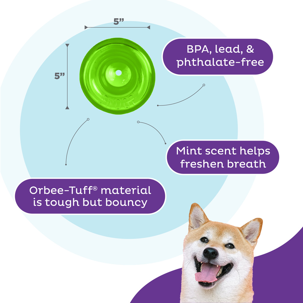 Outward Hound Orbee-Tuff Snoop L Groen 2025 Outward Hound Orbee-Tuff Snoop L Groen - Afbeelding 5