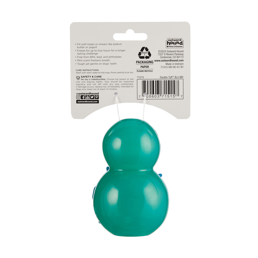 Outward Hound Double-Tuff M Blauw 2025 Outward Hound Double-Tuff M Blauw - Afbeelding 2