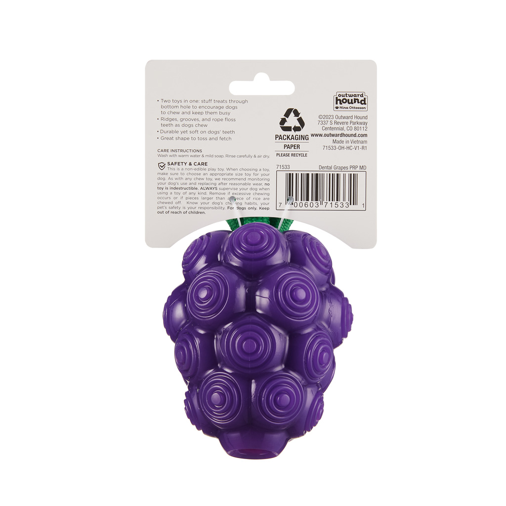 Outward Hound Dental Grapes 2025 Outward Hound Dental Grapes - Afbeelding 3