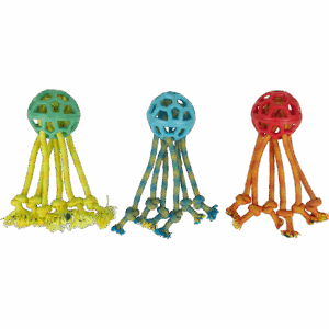 Pawise Play-N-Tug Rope Octopus