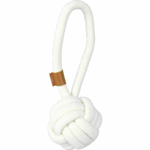 Pawise Premium cotton toy Ball with Handle