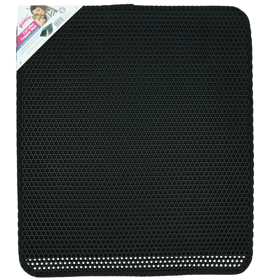 Pawise Cat Litter Trapper Mat 52x60cm 2025 Pawise Cat Litter Trapper Mat 52x60cm