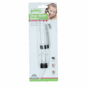 Pawise Hamster Glass Water Bottle