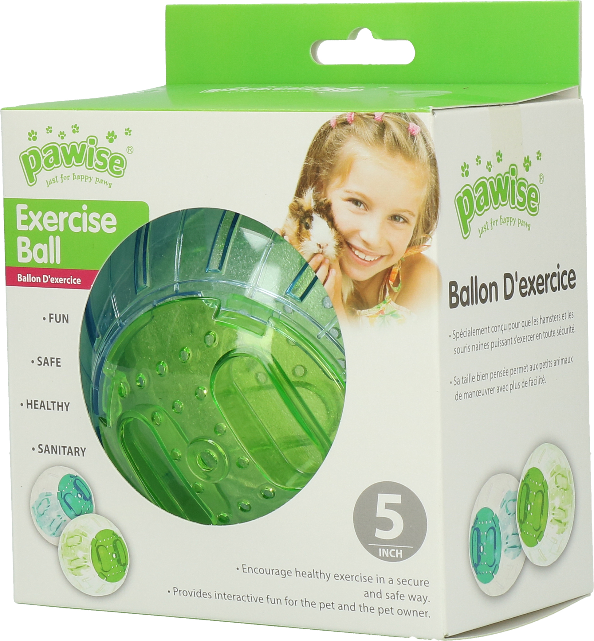 Pawise Exercise Ball S - 13 cm 2025 Pawise Exercise Ball S - 13 cm - Afbeelding 2